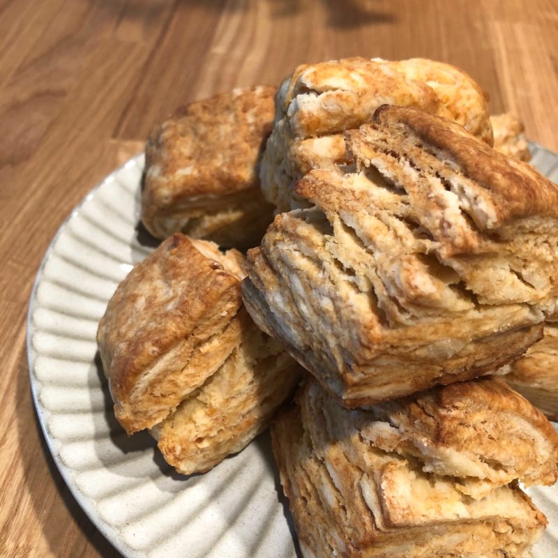 自宅で作れるcooのビスケットの作り方その5。完成の写真